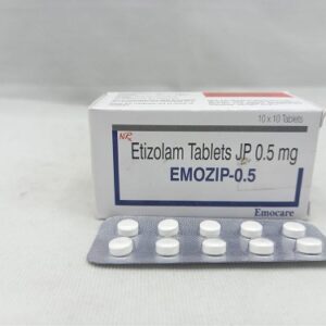 Etizolam 0.50 mg tablet