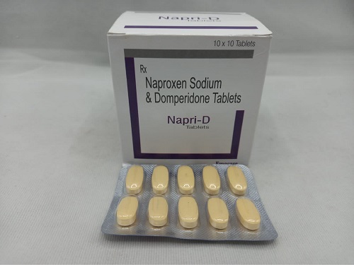 Naproxen 500 mg with Domperidone 10 mg