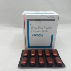  Ginkgo Biloba Extract 60mg+Piracetam IP  800 MG+Vinpocetin  5mg Tablets
