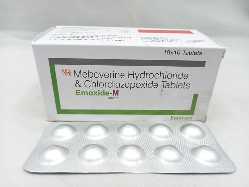 Mebeverine 135 mg + Chlordiazepoxide 5mg Tablets